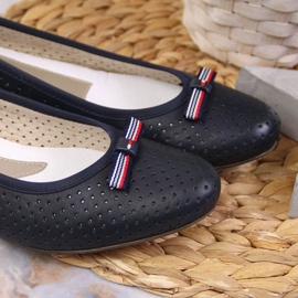 Rieker W RKR532 ažurne balerine tamnoplave tamnoplava 2