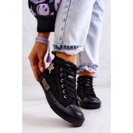 Klasične visoke tenisice Big Star JJ274380 crne crno 2