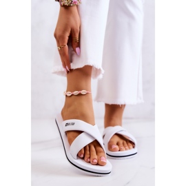 Ženske pjenaste papuče Big Star JJ274A339 Bijela 1