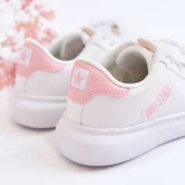 Dječje sportske cipele Big Star JJ374068 White and Pink bijela 2