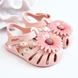 Dječje sandale s čičak mirisom ZAXY JJ385032 Svijetlo roze ružičasta 2