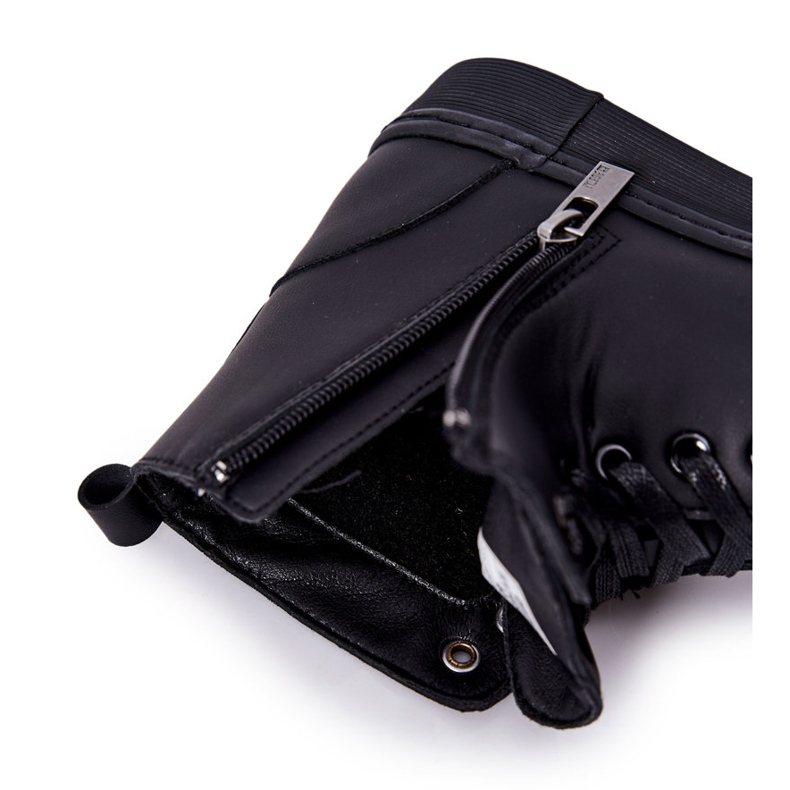 Muške tenisice s visokim vrhom Big Star II174048 Crne crna 4