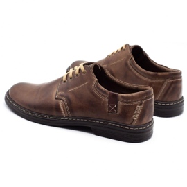 Joker Kožne muške cipele 415 smeđe smeđa 5