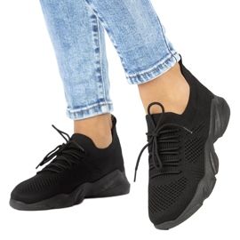 Filippo DTN2184/22 Crne ženske čarape Sportske cipele crna 3