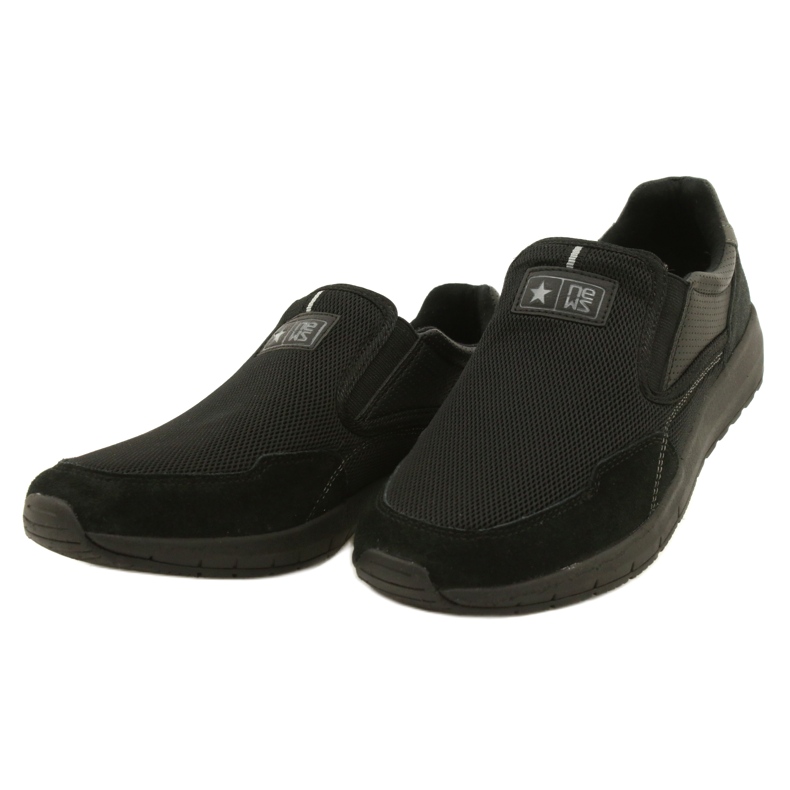 NEWS Tekstilne sportske cipele Novosti M 20MN20-2160 crna 2