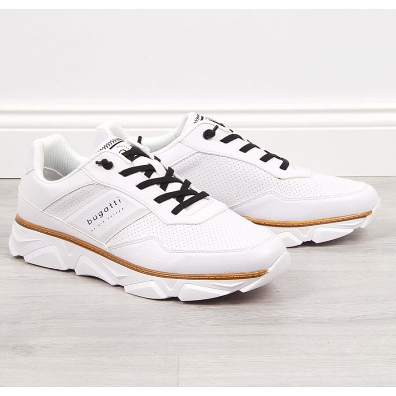 Casual sportske cipele Bugatti M JJ153186 bijele bijela 1