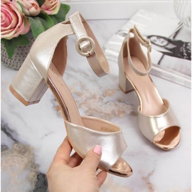 Sandale na Vinceza W JAN96C post zlatne zlatni 1