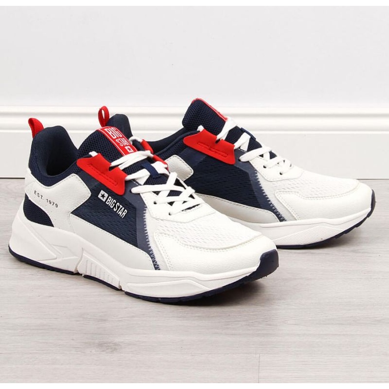 Big Star M JJ174399 bijele sportske cipele bijela 1