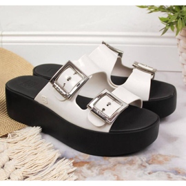 Gumene papuče na platformi Zaxy W INT1707 bijele boje bijela 2