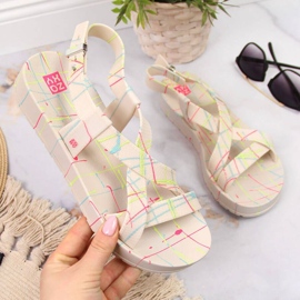 Zaxy W INT1709 bež gumene sandale 1