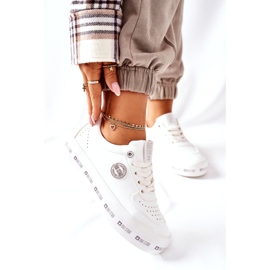 Kožne tenisice na platformi Big Star II274075 bijele bijela 2