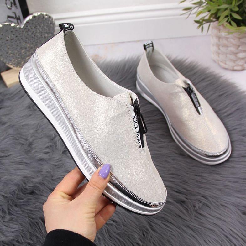 Kožne cipele T.Sokolski W SCA153B zlatne zlatna 1