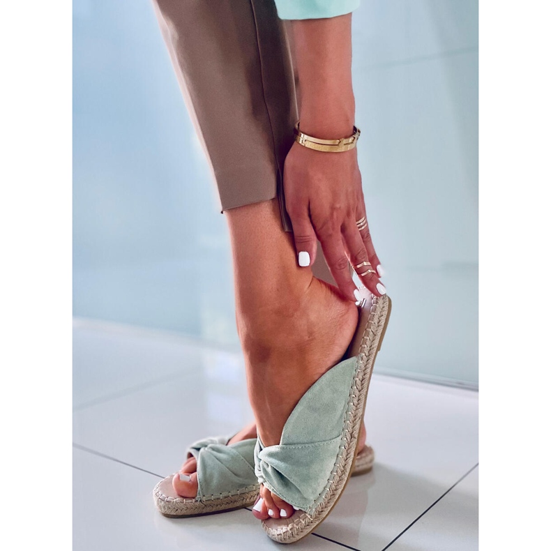 Teit Green espadrile zelena 1