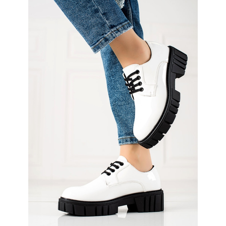 Bijele cipele na La.Fi platformi bijela 1