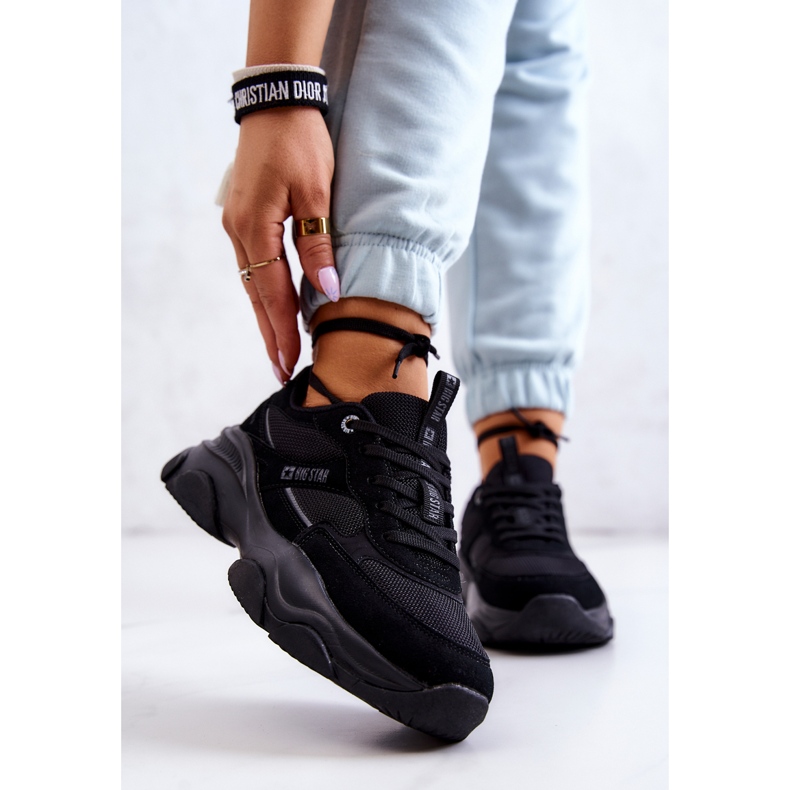 Ženske tenisice Sportske cipele Big Star JJ274578 Crna 1