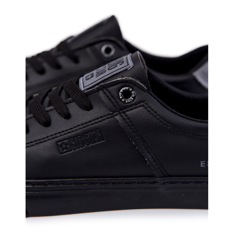 Kožne muške tenisice Big Star JJ174108 crne crno 1