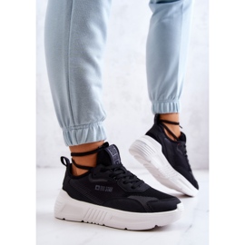 Modne tenisice Sportske cipele Big Star JJ274598 Crna 2