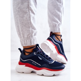 Ženske sportske cipele Big Star JJ274A117 Mornarsko plava 2