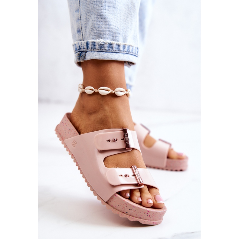 Modne mirisne ZAXY JJ285083 papuče svijetlo ružičaste ružičasta 2