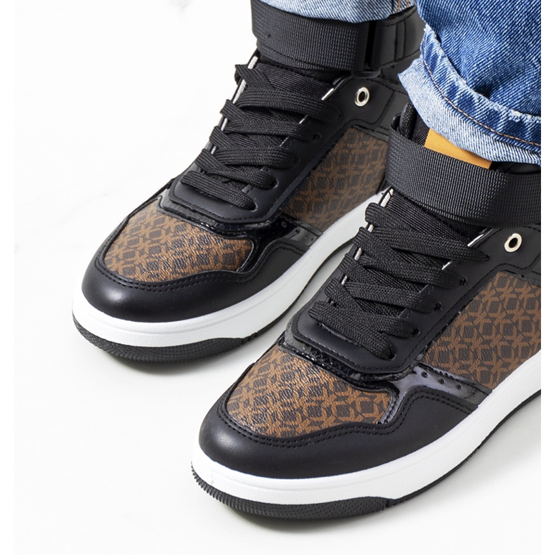 Emmers crne tenisice smeđa crno 1