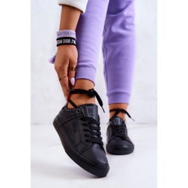 Kožne tenisice Big Star JJ274214 Crne crna 1