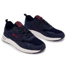Muške sportske cipele Memory Foam Big Star JJ174293 Mornarsko plave plava 1