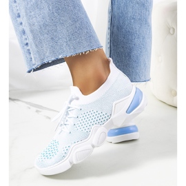 Daniela sportske tenisice u bijeloj i plavoj boji bijela plava 2