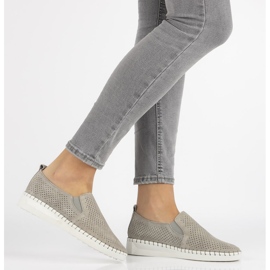 Cipele FILIPPO DP063 / 19 Gr Siva mornarsko plava 1