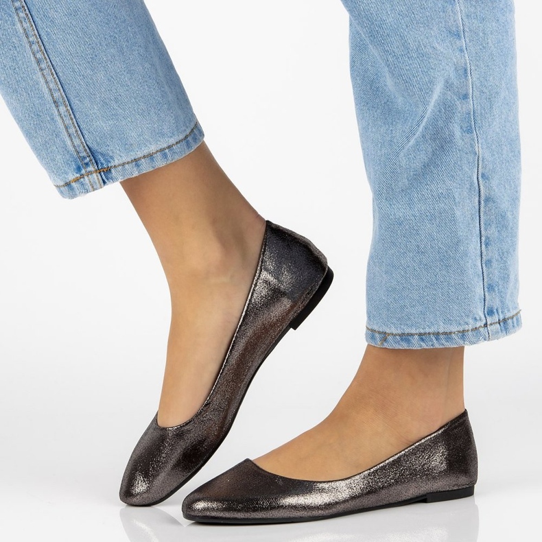 Filippo DP795 / 19 Gf balerinke grafitne siva 2