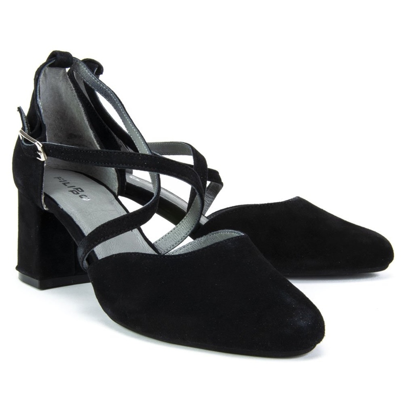 Filippo 04070-01 / 22-1 Crne pumpice crna 2