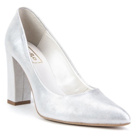 Pumpe Filippo 2571 Dubai srebrne srebro 1