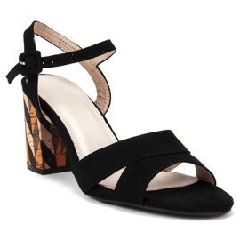 Filippo DS775 / 19 Bk Crne sandale crno 1