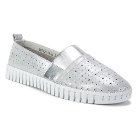 Filippo DP742 / 19 Si Srebrne cipele srebro 1