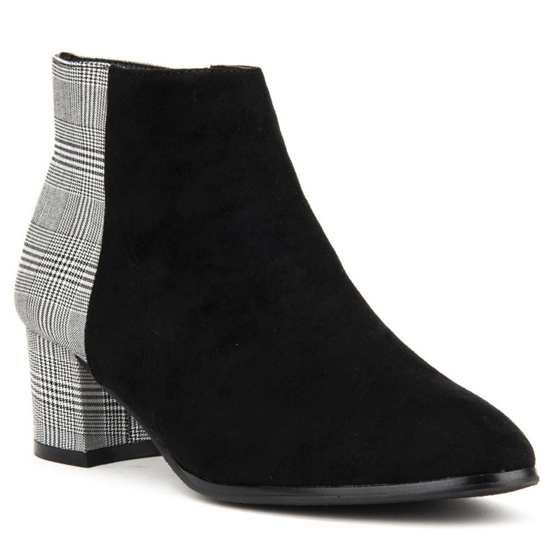 Crno-sive čizme Filippo DBT936 / 19 Bk Gr crna siva 2