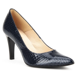 Šatlovi Filippo F155 Granat Crocodile mornarsko plava 1