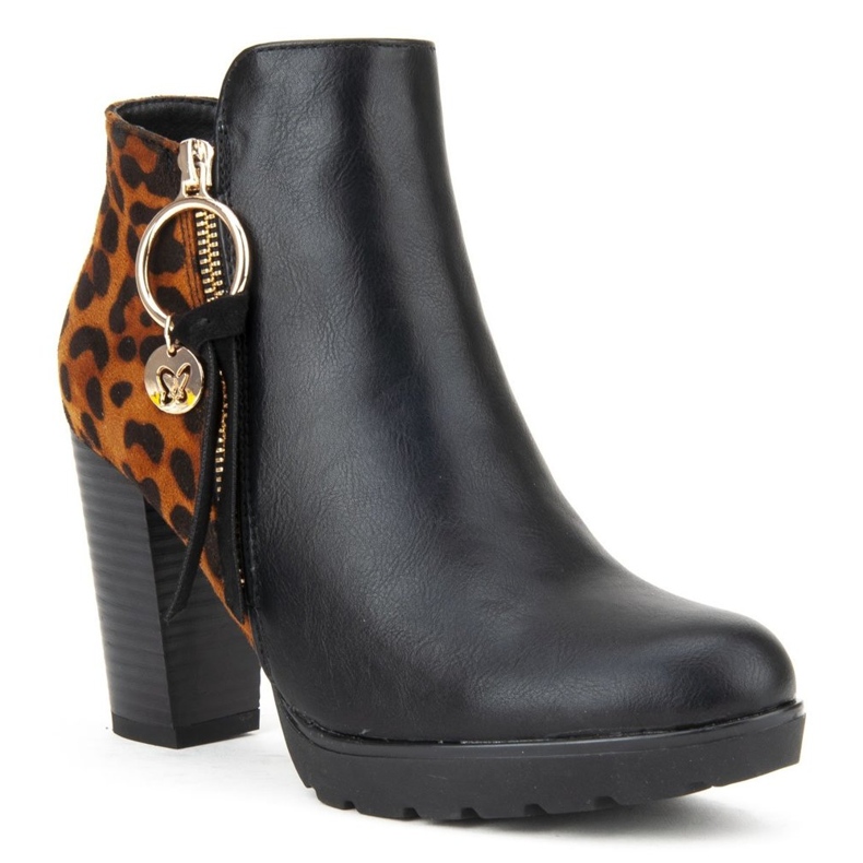 Čizme Filippo DBT1007 / 19 Bk Br Black Brown smeđa crna 1