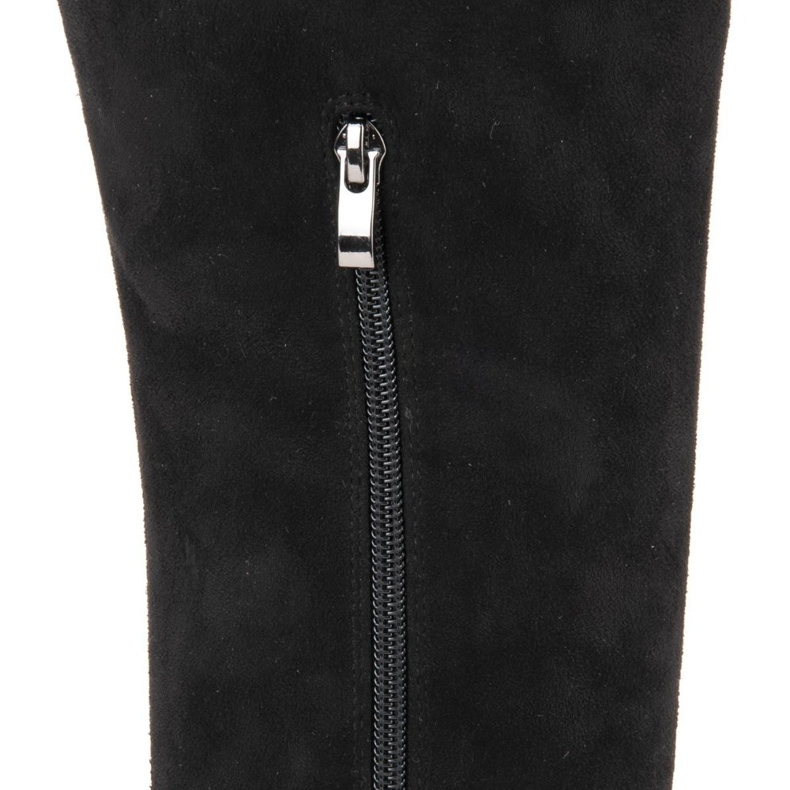 Filippo DKZ1029 / 19 Bk Crne čizme crna srebro siva 1