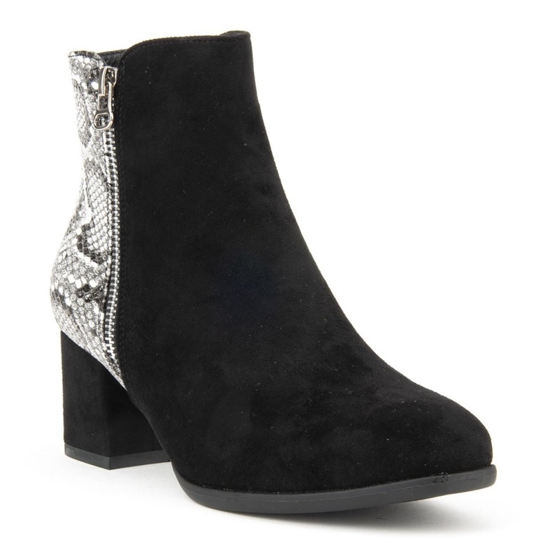 Čizme Filippo DBT977 / 19 Bk Gr crno sive 1