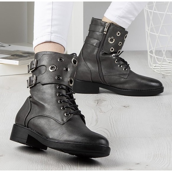 Filippo DBT1015 / 19 Gr sive čizme siva 2