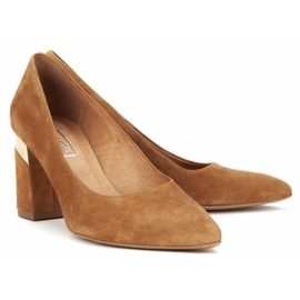 Filippo 1503 Kork pumpe smeđa 2