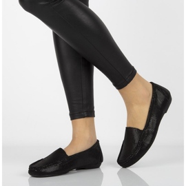 Kožne mokasine Filippo DP005 / 20 Bk crne crna 2