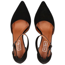 Filippo 1515 crne antilop sandale crna 1