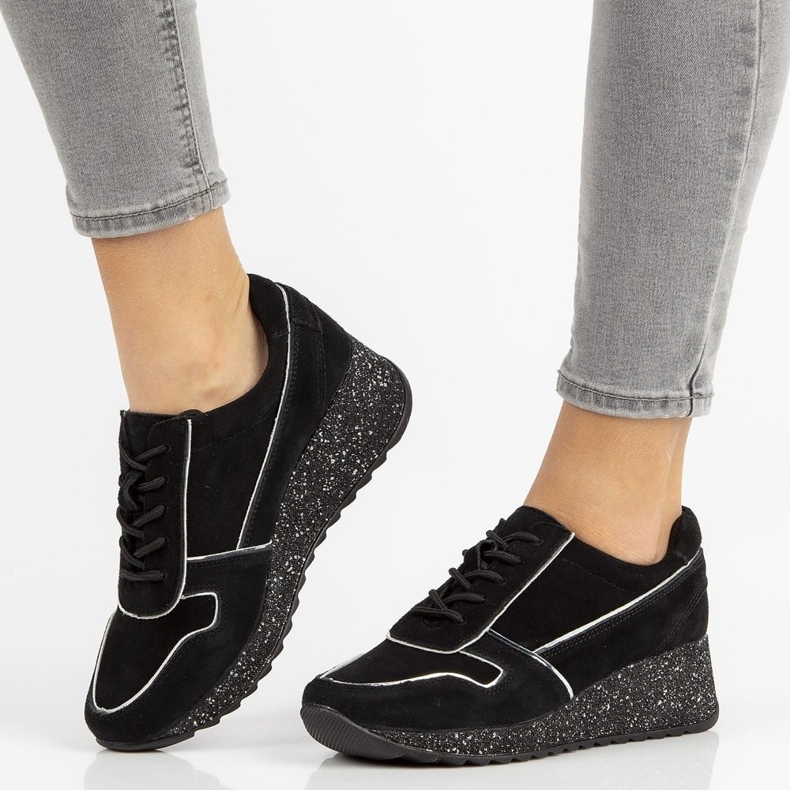 Kožne cipele Filippo DP943 / 20 Black crno 1