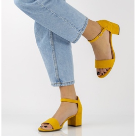 Filippo DS787 / 20 Yl Žute sandale žuta boja 1