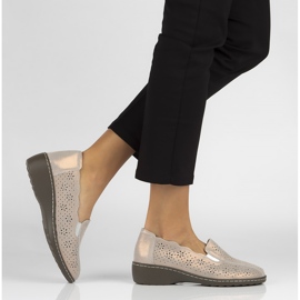 Cipele Filippo DP754 / 20 Go Gold ružičasta zlatni žuta boja 2