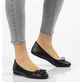 Kožne balerinke Filippo DP038 / 20 Bk crne crna 2