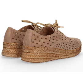 Cipele Filippo 20071 Velor Taupe smeđa 2