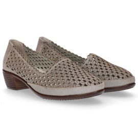 Kožne cipele Filippo DP748 / 20 Gr sive siva 2