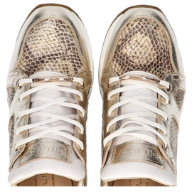 Bijele cipele Filippo 460 Golden R2 bijela zlatni 1