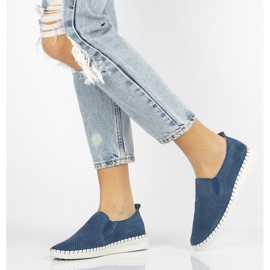 Kožne cipele Filippo DP063 / 20 Nv tamnoplave tamnoplava 1